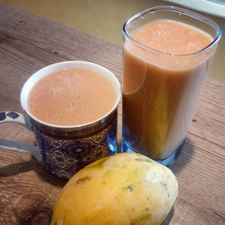 Photo of the Milk-free papaya smoothie – recipe of Milk-free papaya smoothie on DeliRec