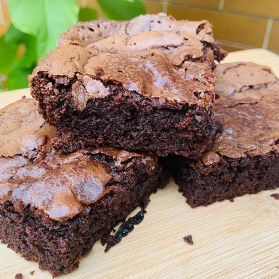 Recipe of Brownie with cone and wet! on the DeliRec recipe website
