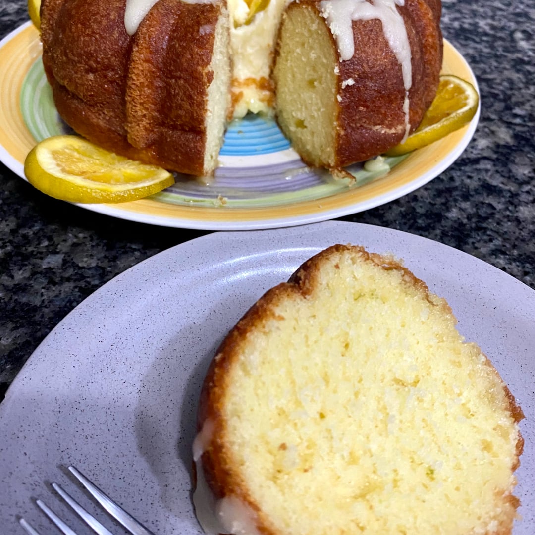 Photo of the Orange Cake with Vanilla Cream – recipe of Orange Cake with Vanilla Cream on DeliRec