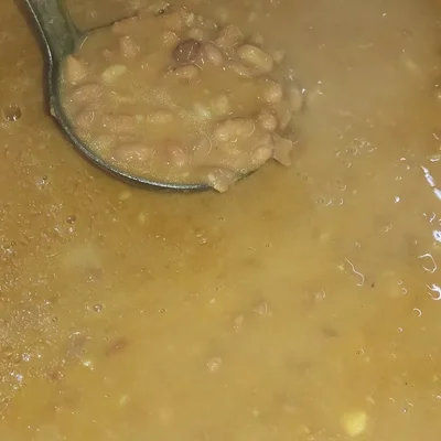 Recipe of Beans with the creamy broth on the DeliRec recipe website