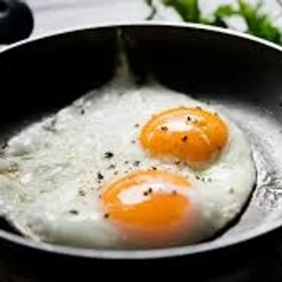 Recipe of Fried egg in butter on the DeliRec recipe website