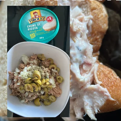 Recipe of tuna sandwich on the DeliRec recipe website