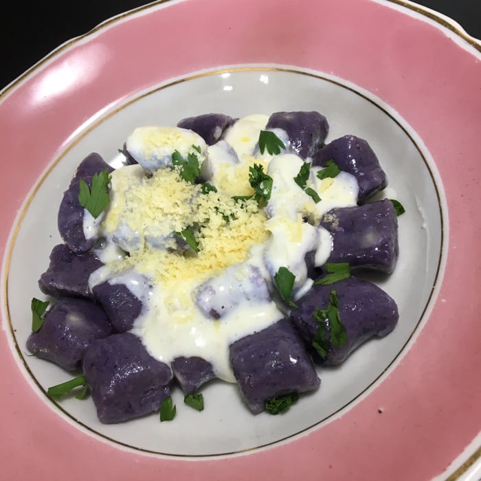 Photo of the Purple sweet potato gnocchi – recipe of Purple sweet potato gnocchi on DeliRec