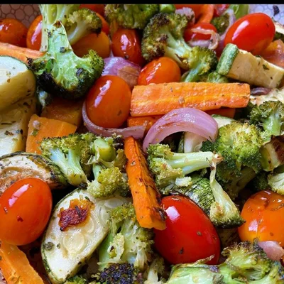 Recipe of batch of vegetables on the DeliRec recipe website