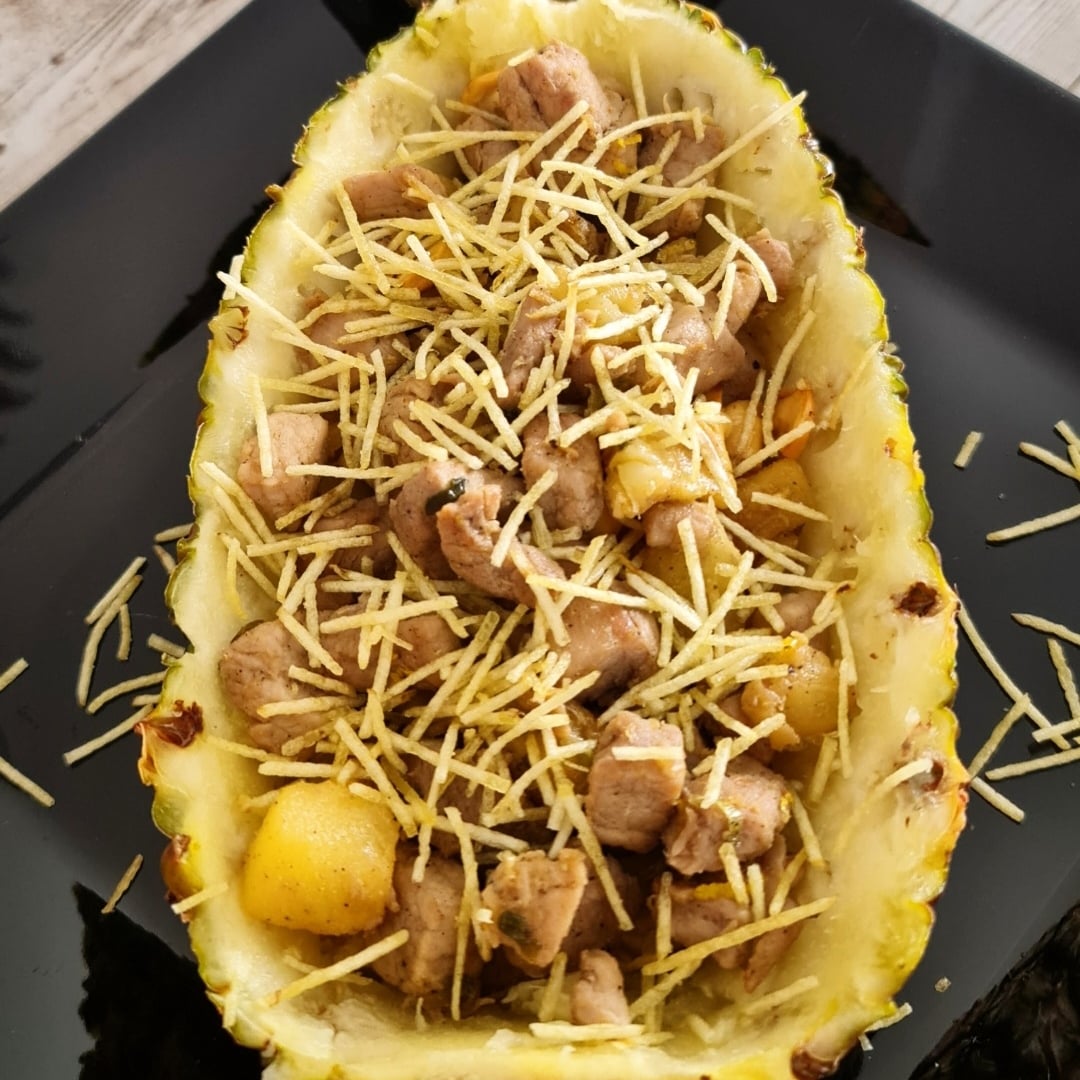 Photo of the Pork filet mignon in pineapple – recipe of Pork filet mignon in pineapple on DeliRec