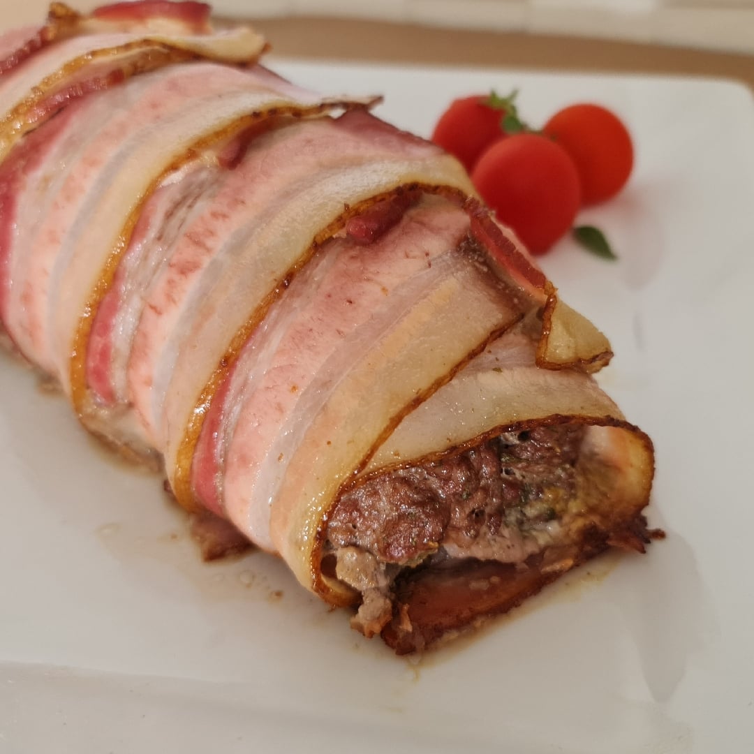 Photo of the Meatloaf with bacon and curd cheese – recipe of Meatloaf with bacon and curd cheese on DeliRec