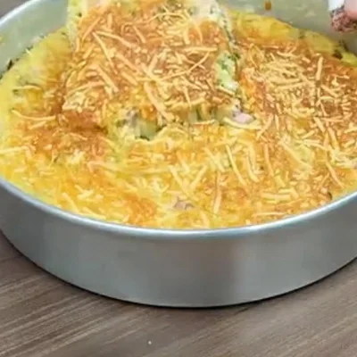 Recipe of creamy omelet on the DeliRec recipe website