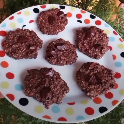 Recipe of Chocolate Oatmeal Cookies on the DeliRec recipe website