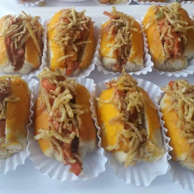 Recette de mini-hot-dog sur le site de recettes DeliRec