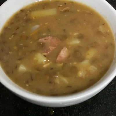 Recipe of Lentil soup on the DeliRec recipe website