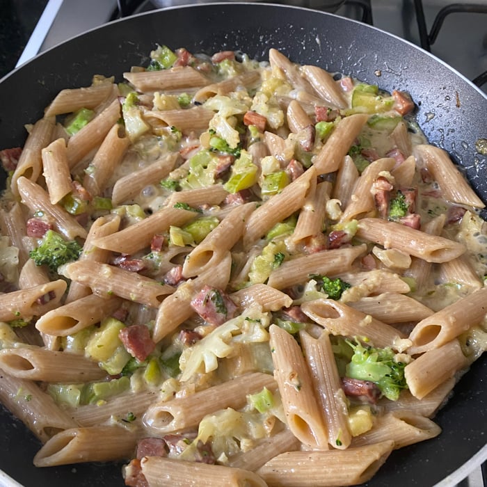 Photo of the Wholemeal Penne with Vegetable Sauce – recipe of Wholemeal Penne with Vegetable Sauce on DeliRec