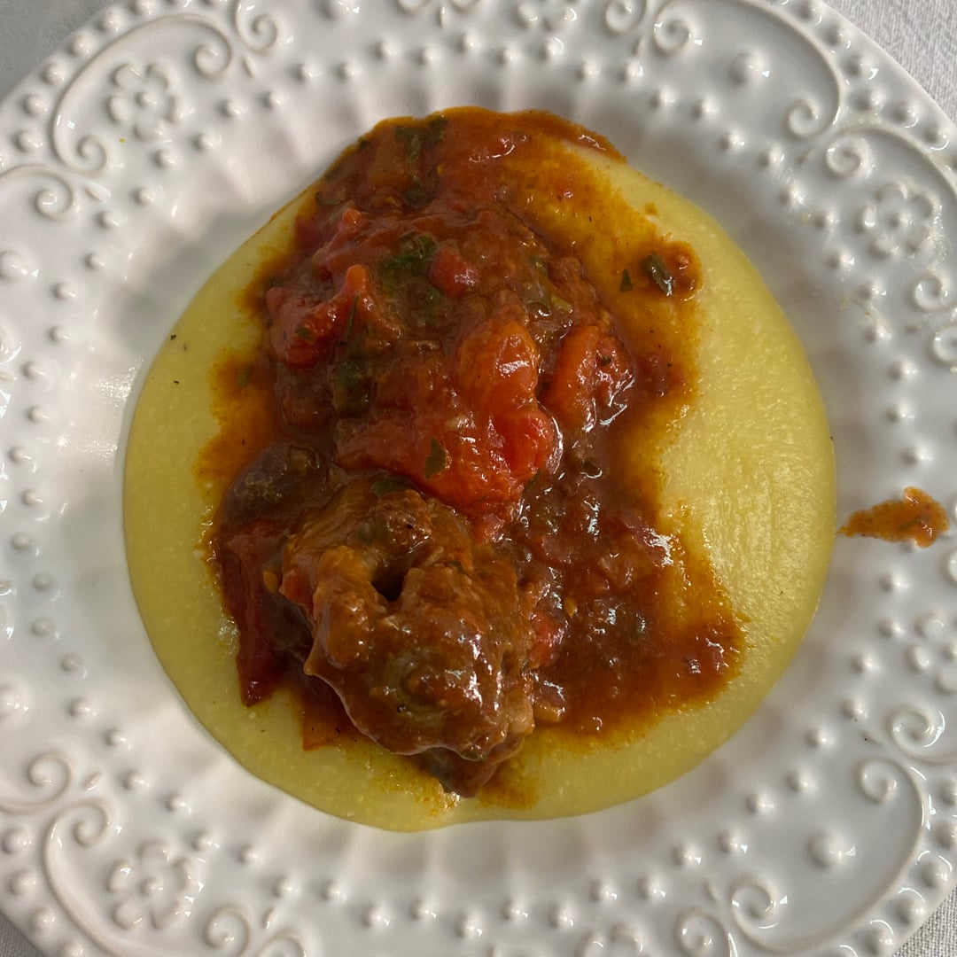 Photo of the Oxtail with polenta – recipe of Oxtail with polenta on DeliRec