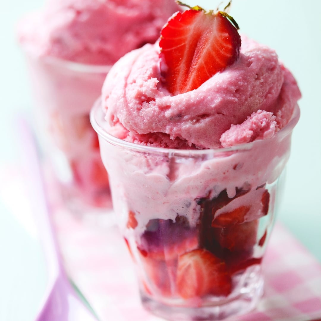Photo of the fit strawberry ice cream – recipe of fit strawberry ice cream on DeliRec