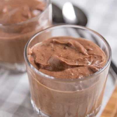 Recipe of protein chocolate mousse on the DeliRec recipe website