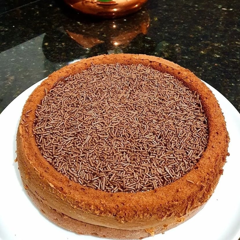 Photo of the chocolate pool cake – recipe of chocolate pool cake on DeliRec