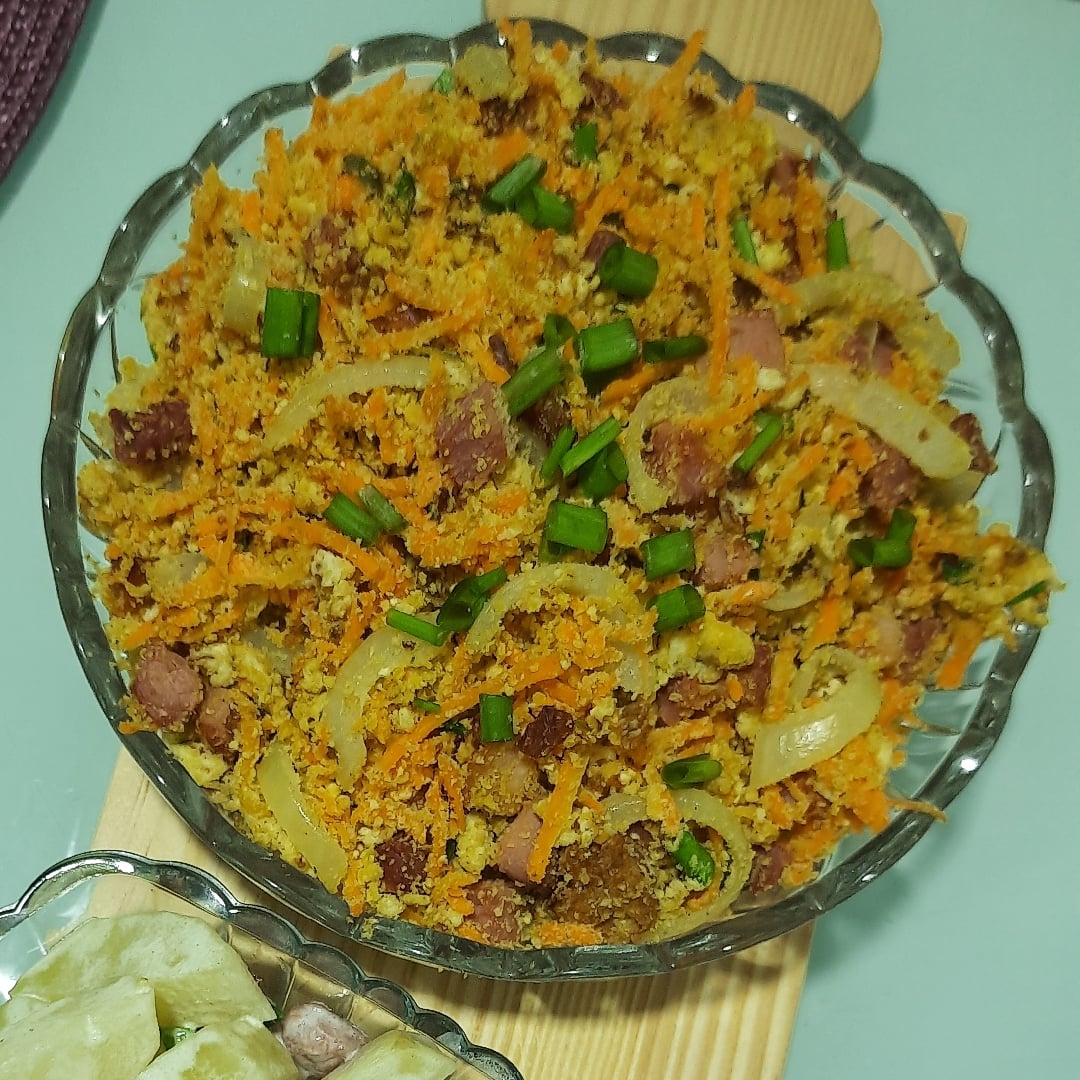 Photo of the Carrot crumble with bacon – recipe of Carrot crumble with bacon on DeliRec