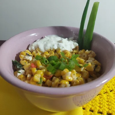 Recipe of mexican corn salad on the DeliRec recipe website