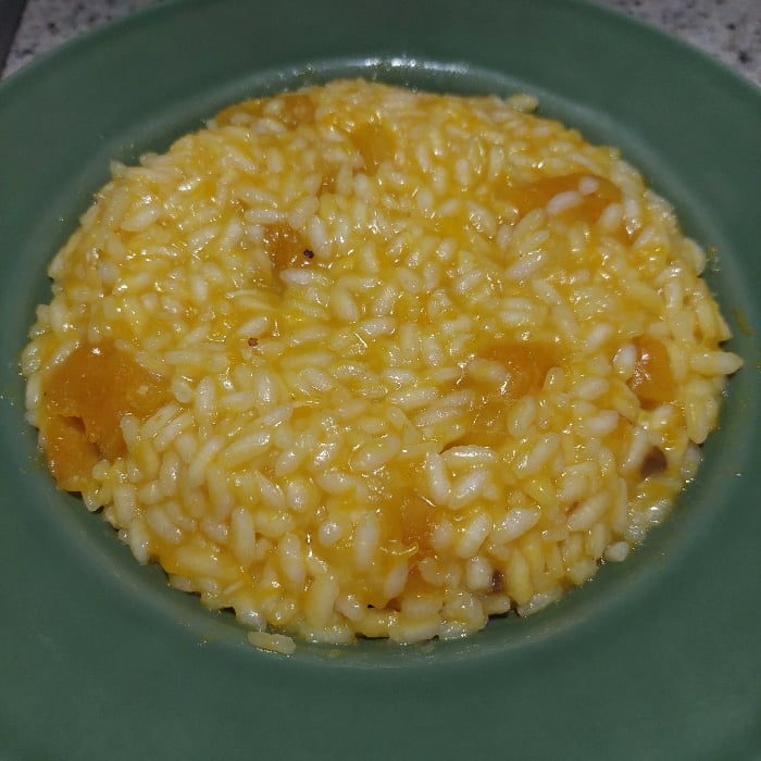 Photo of the Pumpkin risotto with pink pepper – recipe of Pumpkin risotto with pink pepper on DeliRec