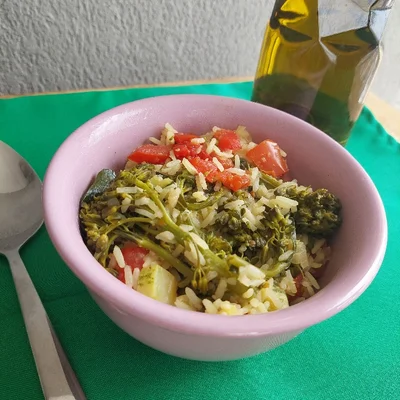 Recipe of Vegetarian paella on the DeliRec recipe website