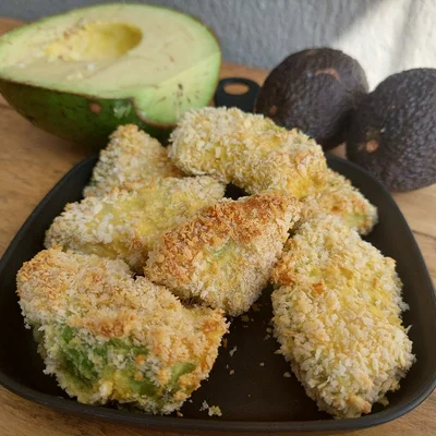 Recipe of breaded avocado on the DeliRec recipe website
