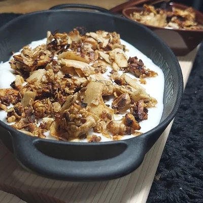 Recipe of pan granola on the DeliRec recipe website