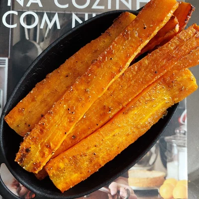 Recipe of roasted carrots on the DeliRec recipe website