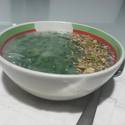 grüne Suppe Rezept auf der DeliRec-Rezept-Website