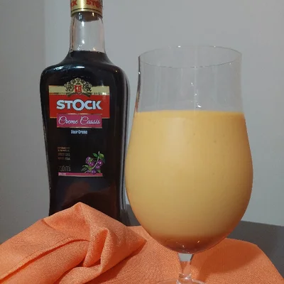 Recipe of Papaya Milkshake with Cassis on the DeliRec recipe website