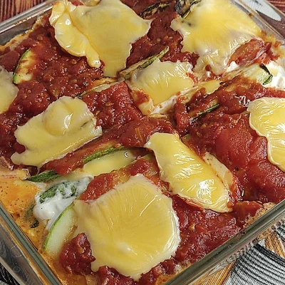 Recipe of Quick zucchini lasagna on the DeliRec recipe website