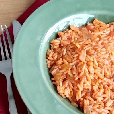 Recipe of Tomatoe rice on the DeliRec recipe website