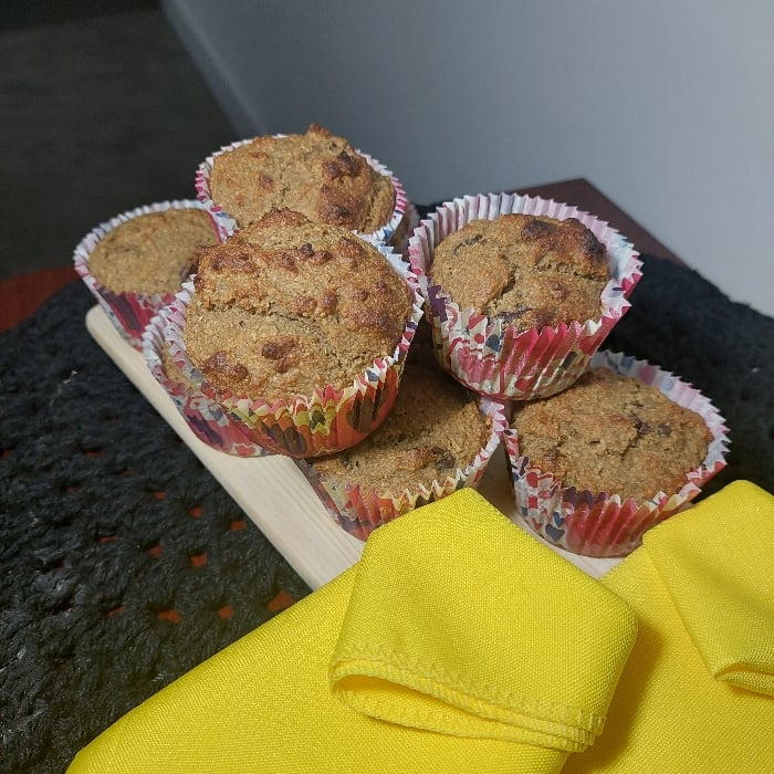 Foto della muffin alla banana sani - ricetta di muffin alla banana sani nel DeliRec