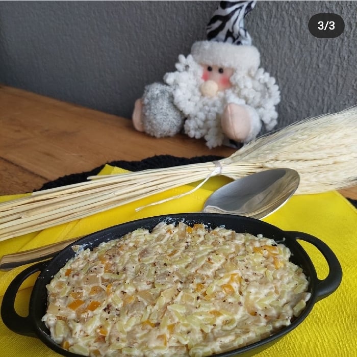 Photo of the Creamy rice with vegetables – recipe of Creamy rice with vegetables on DeliRec