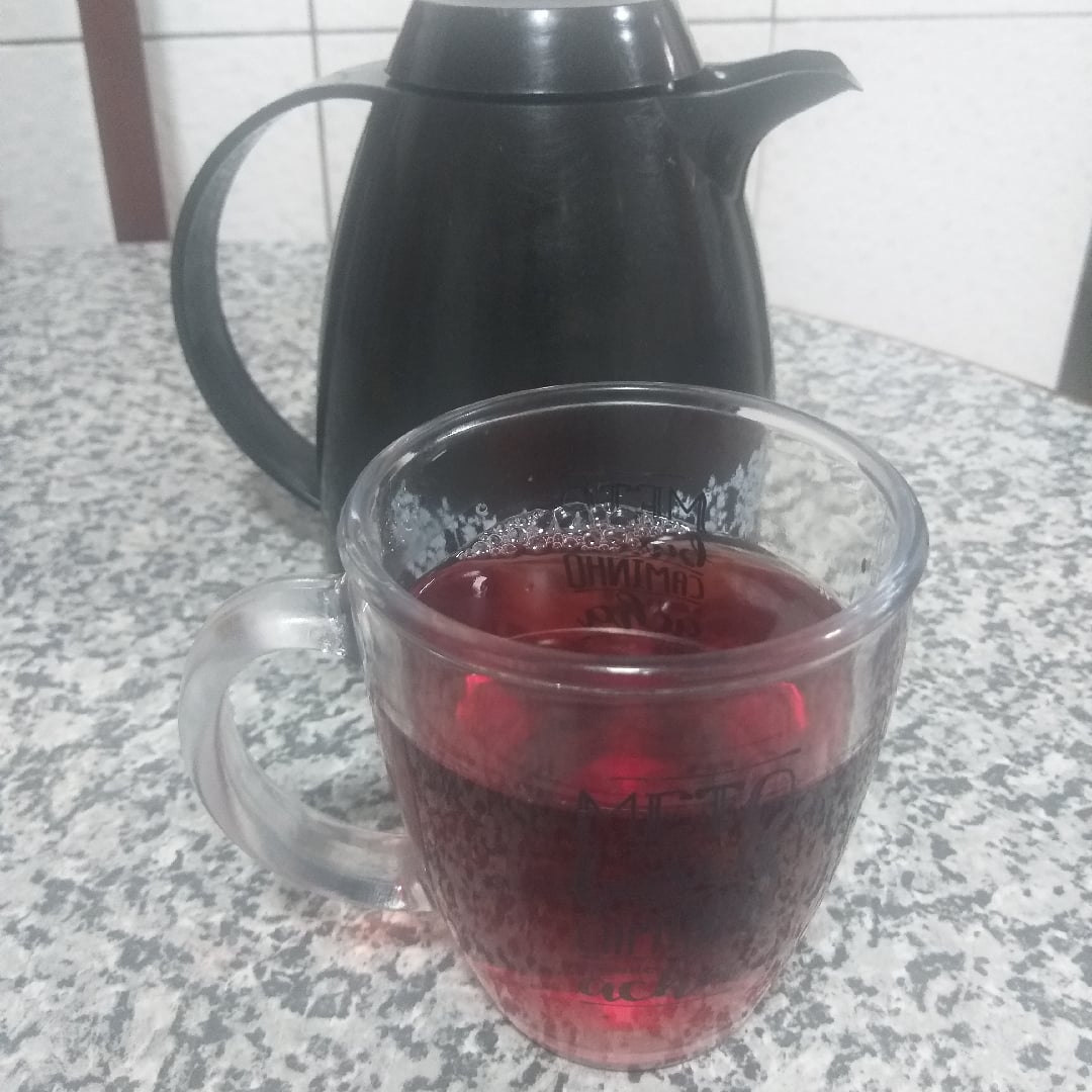 Photo of the hibiscus tea with pineapple – recipe of hibiscus tea with pineapple on DeliRec