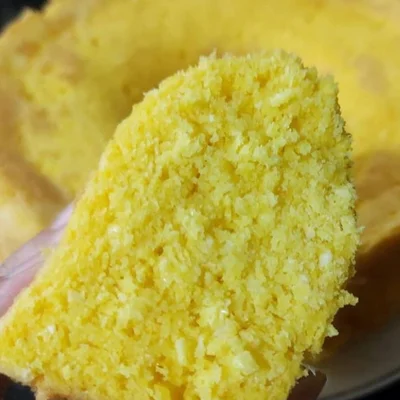 Recipe of Corn cake with grated coconut on the DeliRec recipe website
