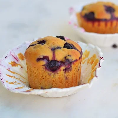 Recipe of Blueberry and Spelled Muffins on the DeliRec recipe website