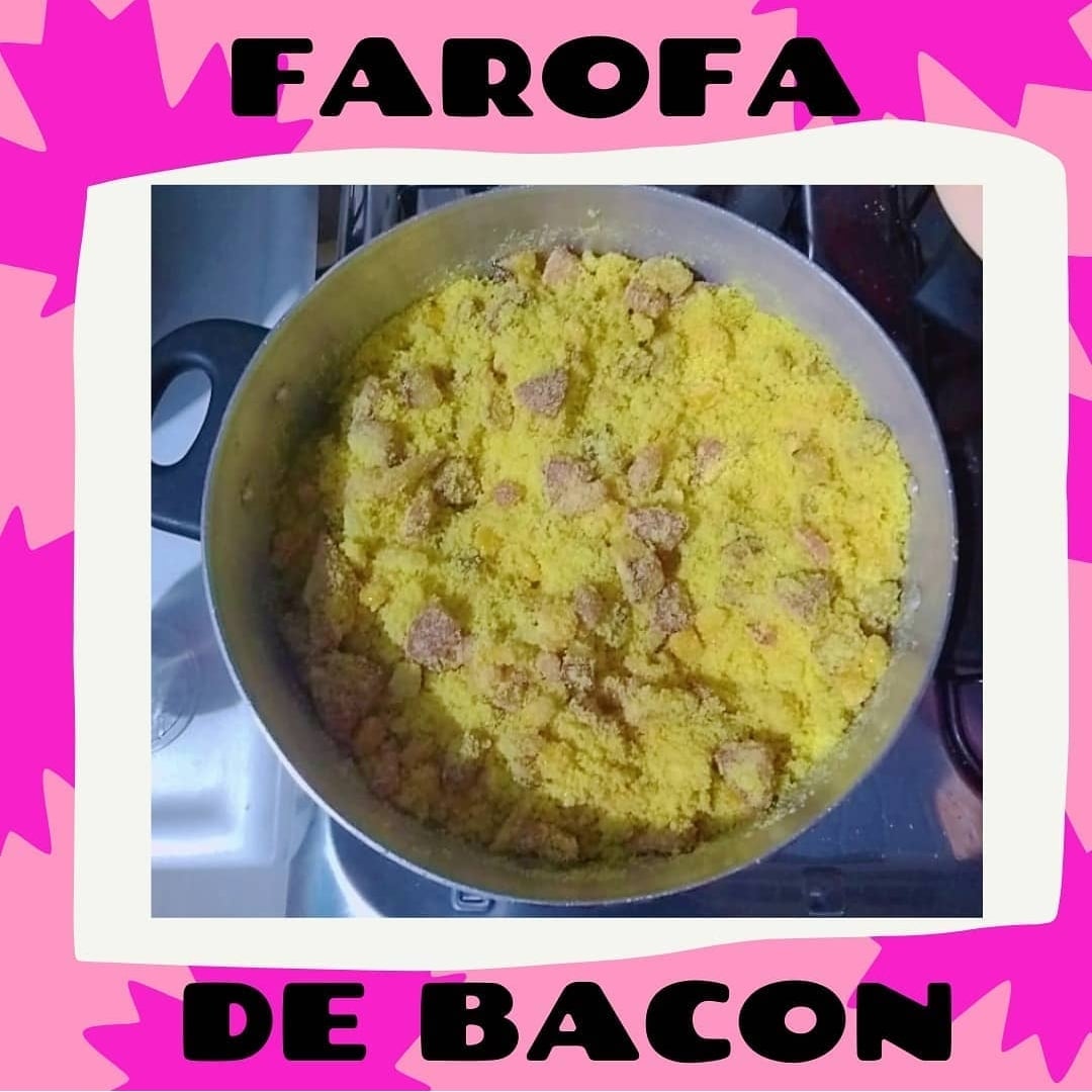 Foto da FAROFA DE BACON - receita de FAROFA DE BACON no DeliRec
