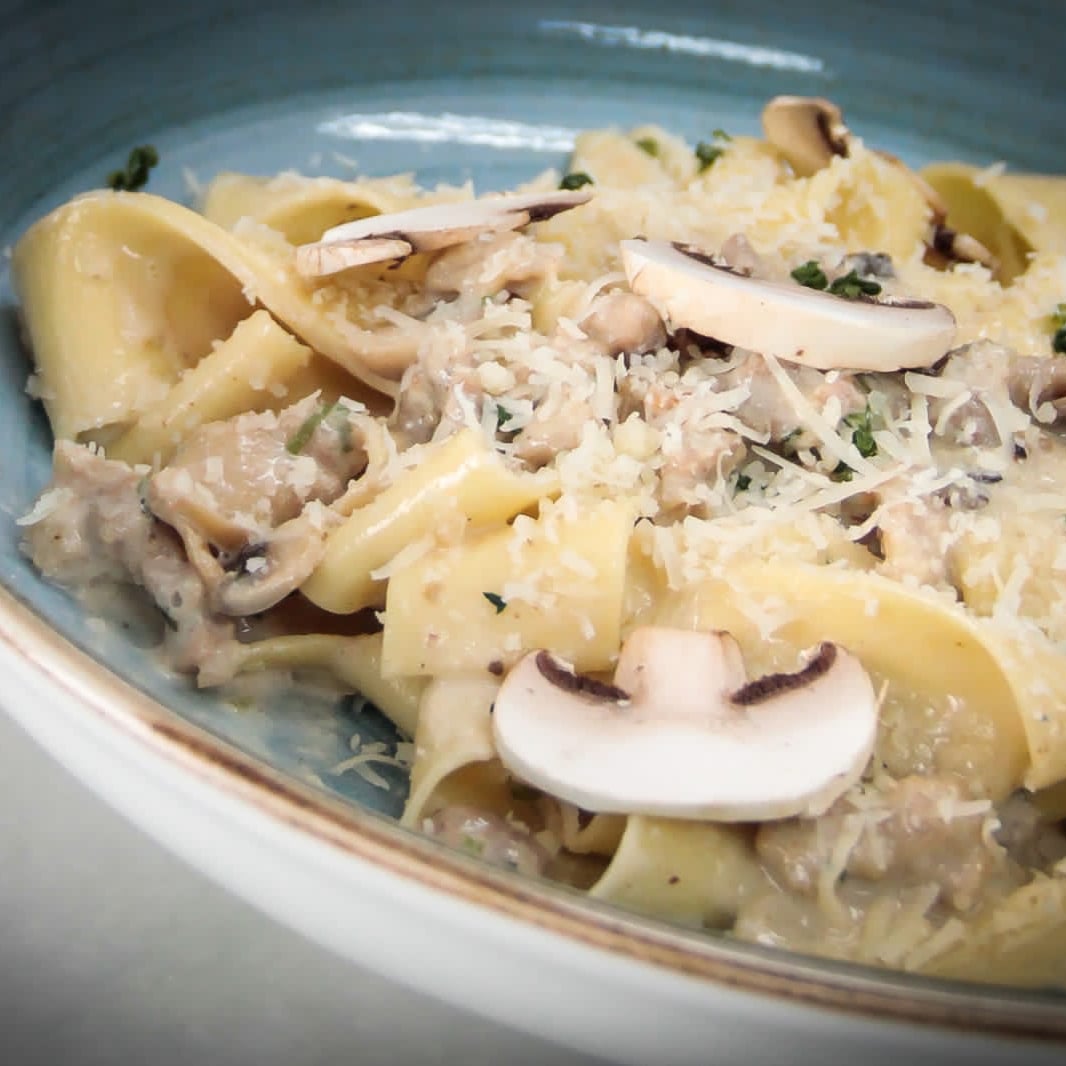 Photo of the Pappardelle alla Boscaiola – recipe of Pappardelle alla Boscaiola on DeliRec