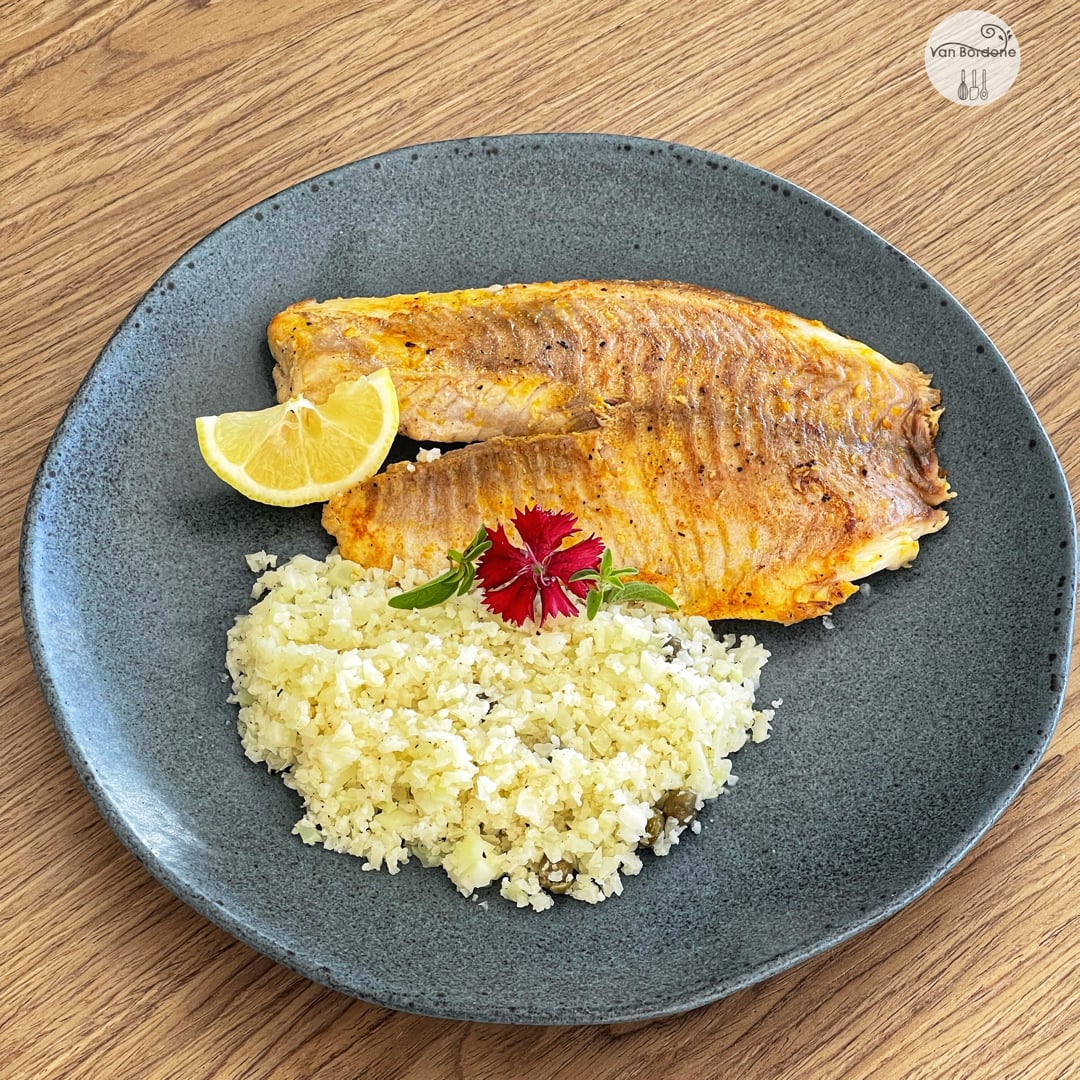 Photo of the Grilled Tilapia and Cauliflower Couscous – recipe of Grilled Tilapia and Cauliflower Couscous on DeliRec
