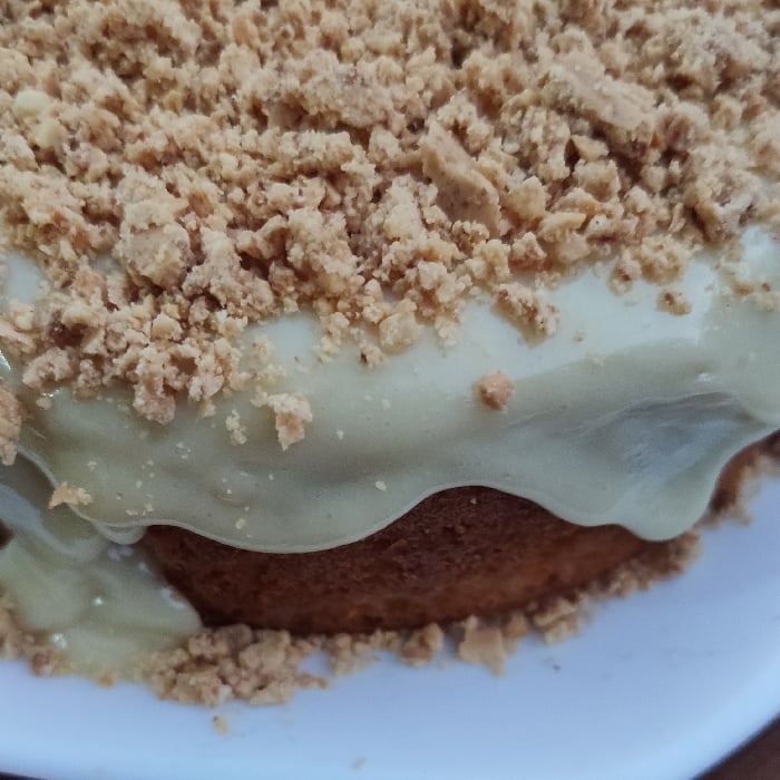 Photo of the Paçoquinha cake on the Airfryer – recipe of Paçoquinha cake on the Airfryer on DeliRec