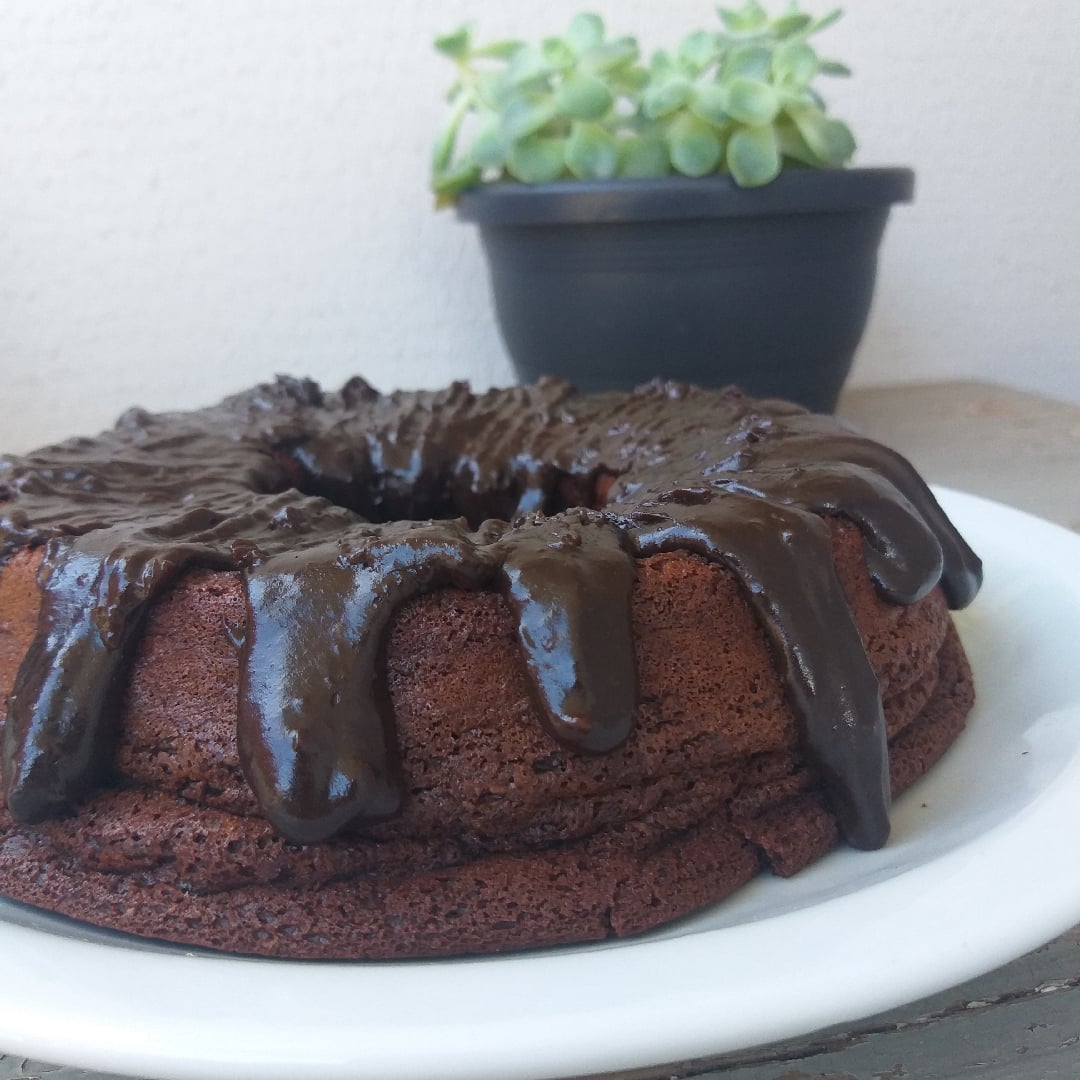 Photo of the Cocoa cake with green banana biomass – recipe of Cocoa cake with green banana biomass on DeliRec