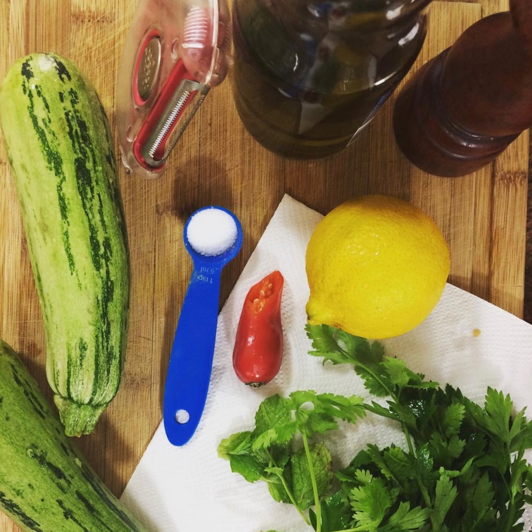 Photo of the raw zucchini salad – recipe of raw zucchini salad on DeliRec