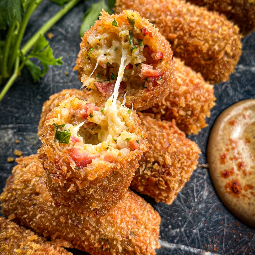 Photo of the Rice ball with pepperoni and cheese – recipe of Rice ball with pepperoni and cheese on DeliRec