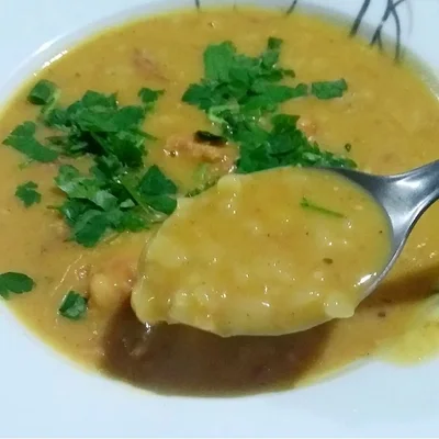 Recipe of Bean soup with macaroni on the DeliRec recipe website