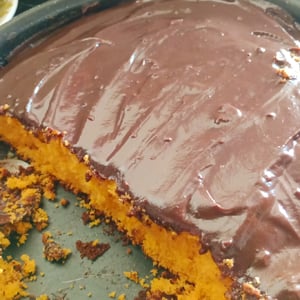 Brigadeiro for carrot cake