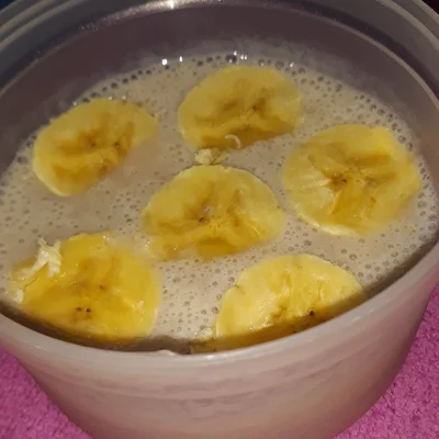 Recipe of banana smoothie on the DeliRec recipe website
