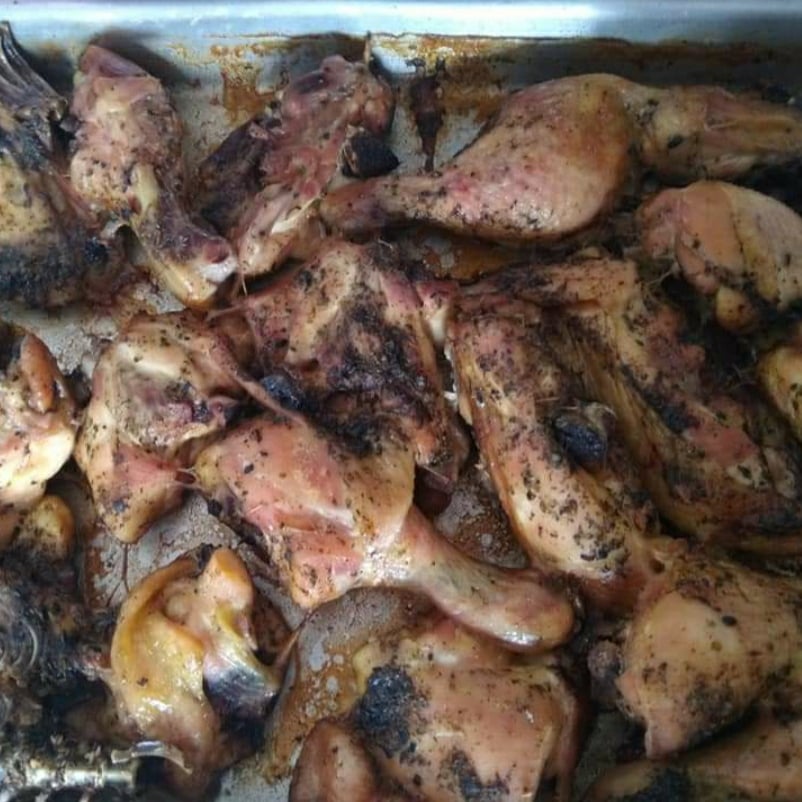 Photo of the roasted chicken thigh – recipe of roasted chicken thigh on DeliRec