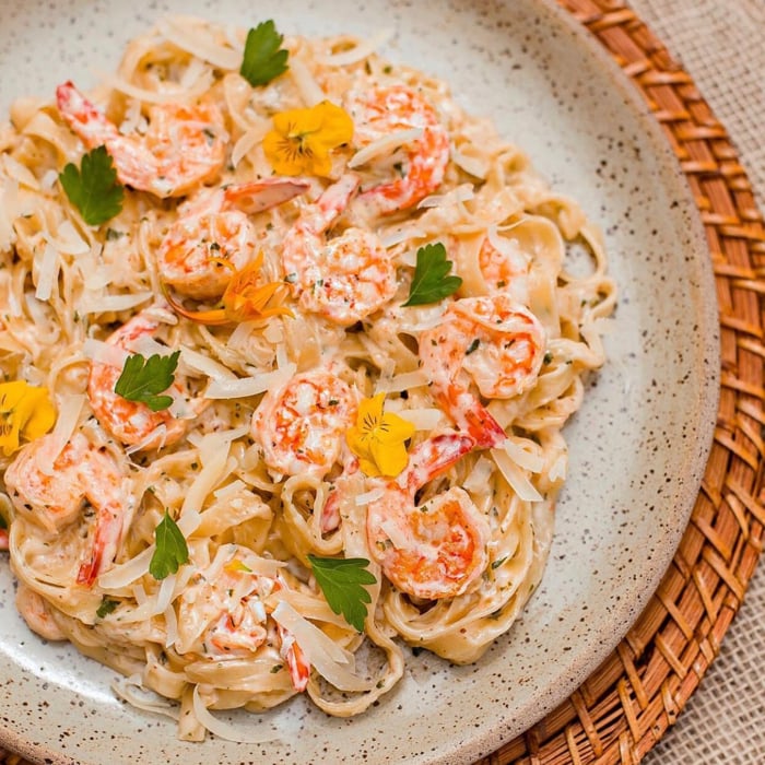 Photo of the tagliatelle with shrimp – recipe of tagliatelle with shrimp on DeliRec