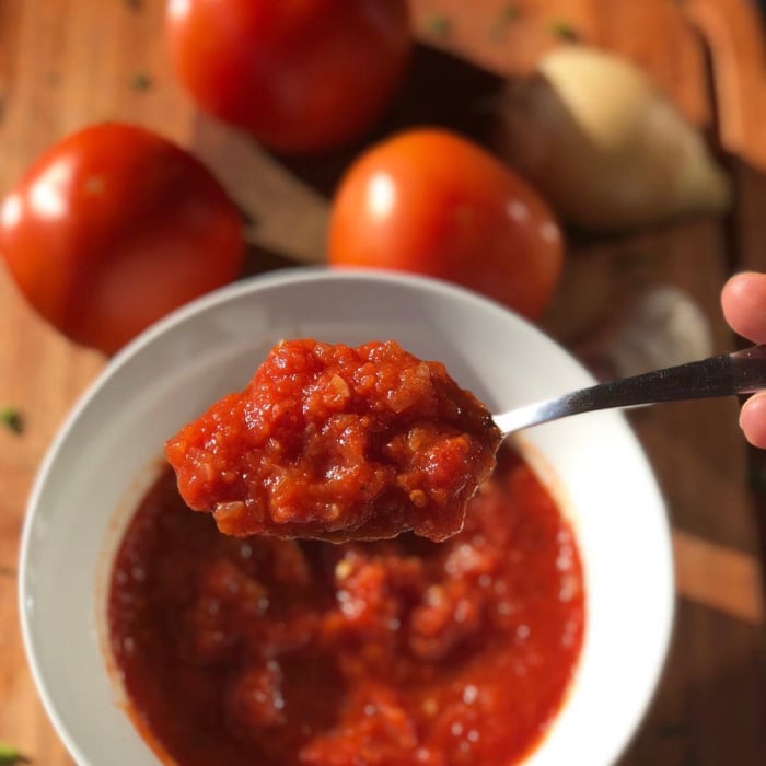 Photo of the Homemade Tomato Sauce – recipe of Homemade Tomato Sauce on DeliRec