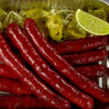 Photo of the Free-range pork sausage with beetroot – recipe of Free-range pork sausage with beetroot on DeliRec