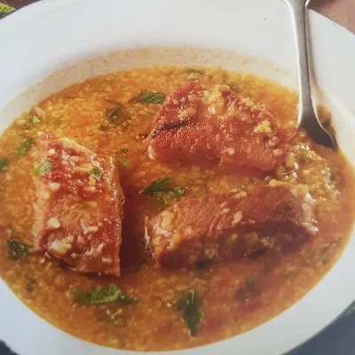 Recipe of Canjiquinha with pork ribs on the DeliRec recipe website